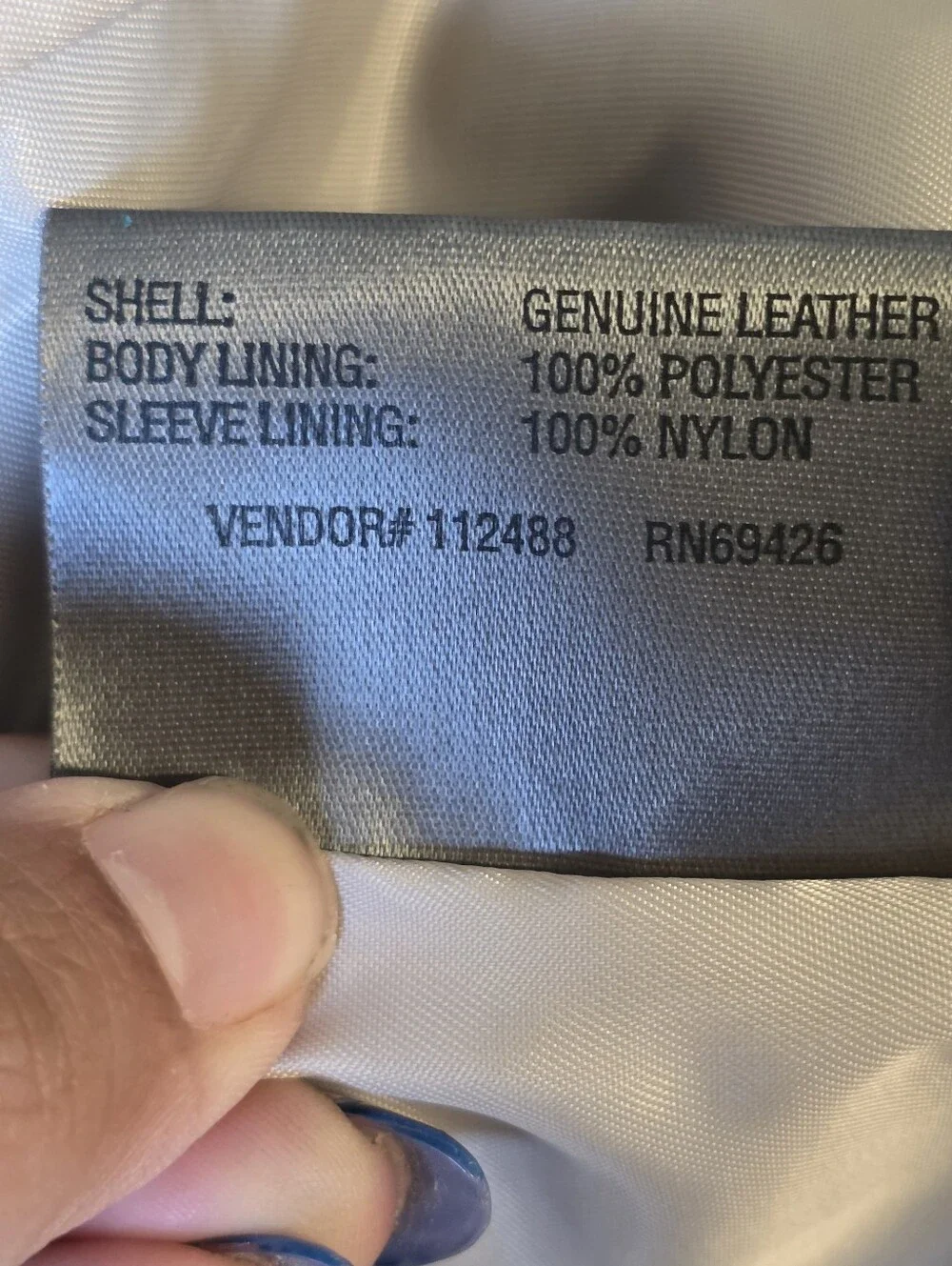 Wilsons Brown Leather Zip-Front Jacket